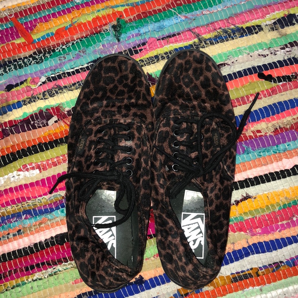 cheetah print vans